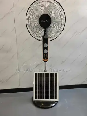 Charweek Standing Solar Fan Is Available. Best Solar Fan Vendor Lagos