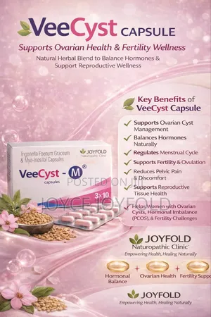 Veecyst-- For Ovarian Health , Hormonal Balance Fertility Wellness