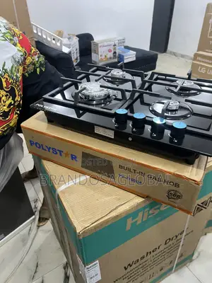 . Polystar 4 Burner Built in Gas Hob Pv-Gt60g4 Ideal for Home Use