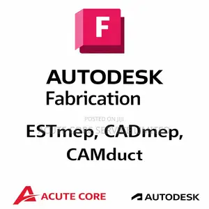 Autodesk Fabrication Estmep, Cadmep, Camduct 1 Year Subscription 2026