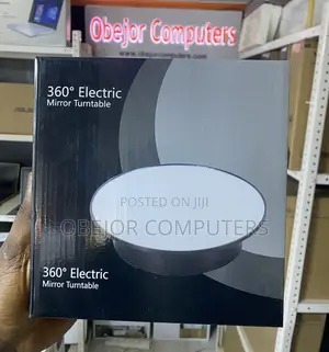360° Rotating Electric/Battery Mirror Display Turntable