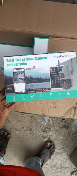 Intelligent Solar PTZ Camera Two Lens