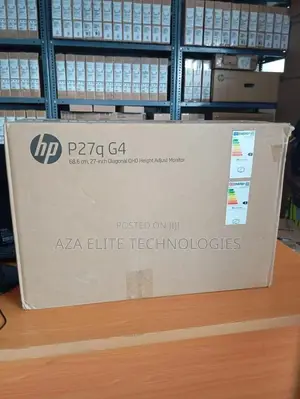 Hp P27q G4 QHD Monitor