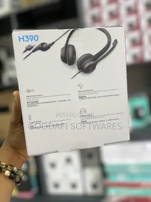 Logitech H390 Usb-a Wired Headset With Noise Cancelling Mic