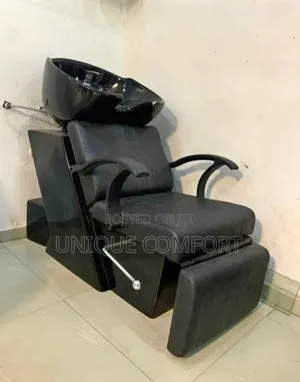 Ceramic Salon Wash Hair Basin With Leg Rest