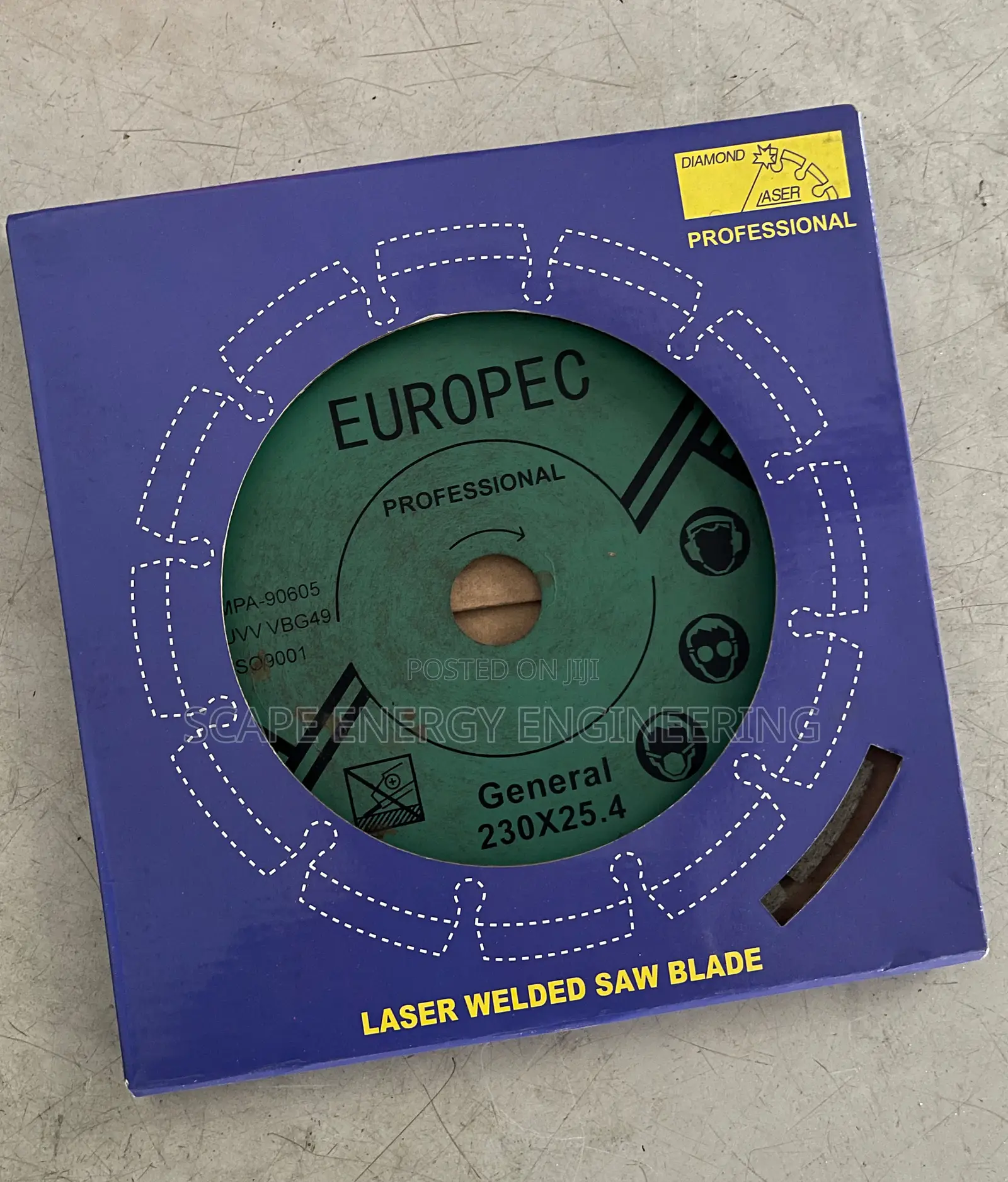 Asphalt Cutting Blade Disc 9” Europec