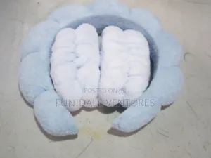 3pcs Spa Bubble Hairband And Wristband Set