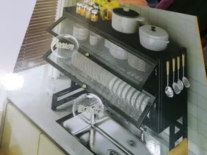 2 Layers Cover Over the Sink Dish Rack