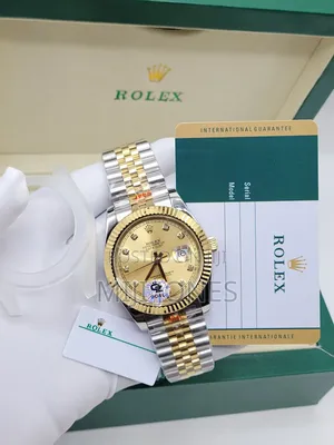 Super Clone Silver & Gold Chain Gold Dial Datejust – Fresh Elegance