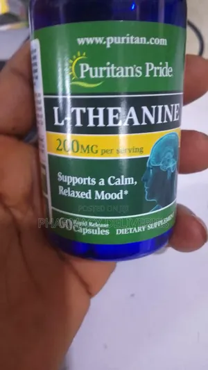 Puritan’S Pride L-Theanine 200mg – Calm, Focus Stress Support