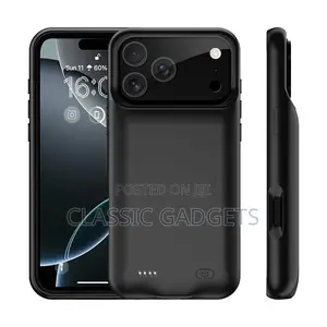 Rechargeable Backup Battery Case for iPhone 17 Pro Max /17 Pro(7000mah