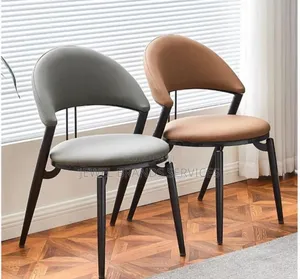 Dining Chair With Iron Legs
