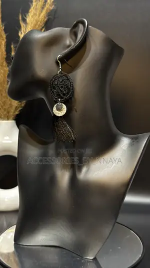 Black Beach Earring