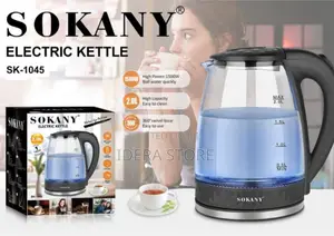 Sokany 2l Transparent Elwctric Kettle