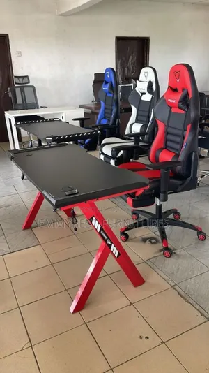 Computer Table And Chair.