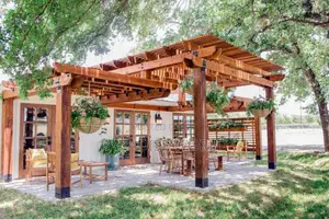 Premium Pergola Construction, Outdoor Unit