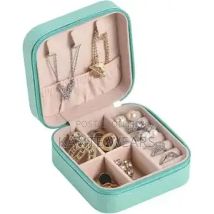 Jewellery Organiser/ Accessories Storage Box With Zipper