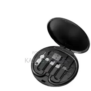 Multiple Interface Data Cable - Android/Ios/Type C - Black