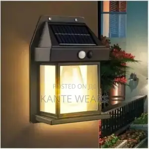 Solar Rechargeable Wall Security Sensor Bulbs