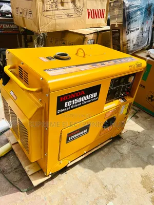Honda Ec15000esd Diesel Air Cool Soundproof Generator With 100% Copper
