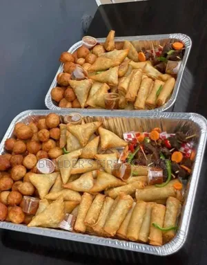 Fresh Small Chops Pastries – All Types Available