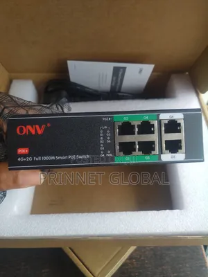 Onv Smart Poe Switch 4ports Onv-H3064ps