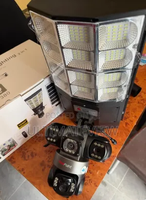 V380 Solar Street Light Camera 12mp