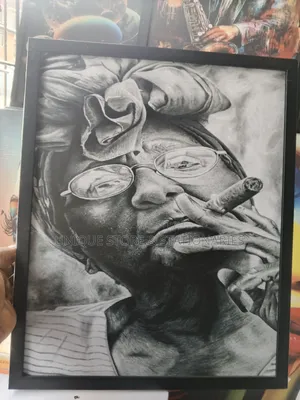 Unique Art Work Framed