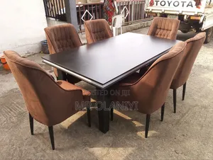 Dinning Set Brown