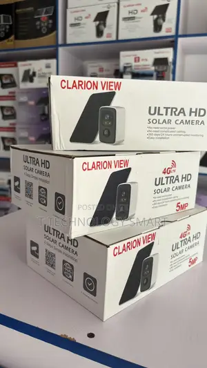 Clarion View 4g Lte Ultra Hd Solar Camera (5mp)