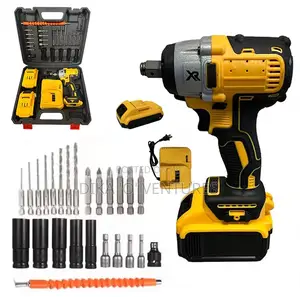 Impact Wrench Ratchet Set Grade 500n Li-Ion Battery Electric