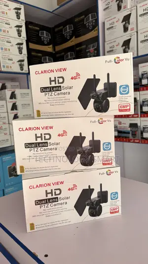 4g Lte Dual Lens Solar PTZ Camera – 6mp Ultra Hd