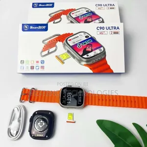 C90 Ultra Phone Smart Watch 4gb Ram 64gb Storage Tiktok Whatsapp Faceb