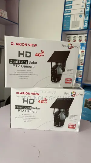 Double Lens Solar PTZ Easy Installation Clarion View
