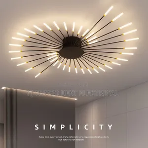 Big Ceiling Led Light, 3 Colors Display
