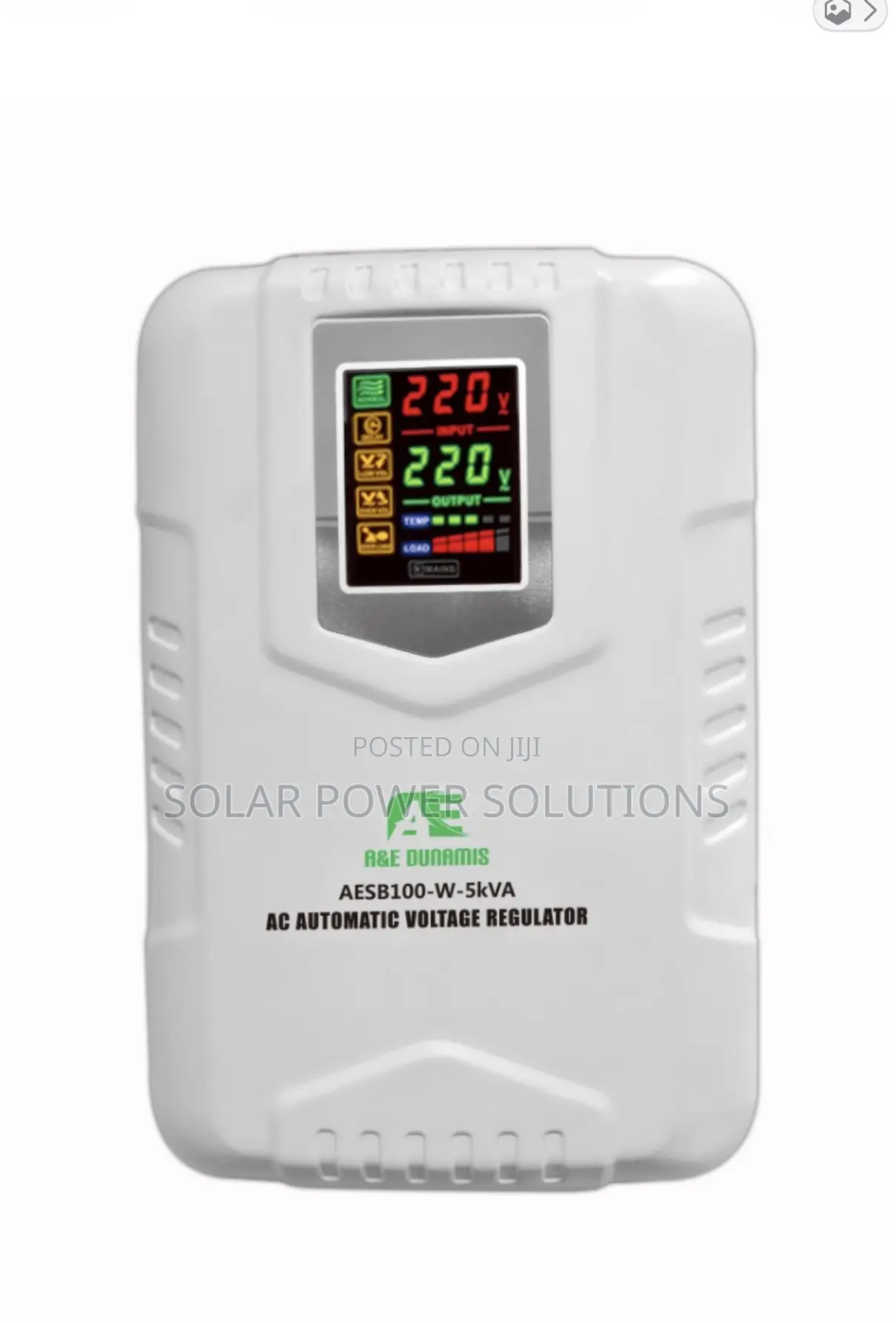 A E Dunamis 5kva Relay Stabilizer