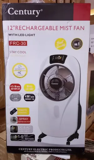 Century Rechargeable Mist Fan.