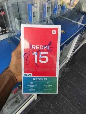 New Xiaomi Redmi 15 256 GB Black