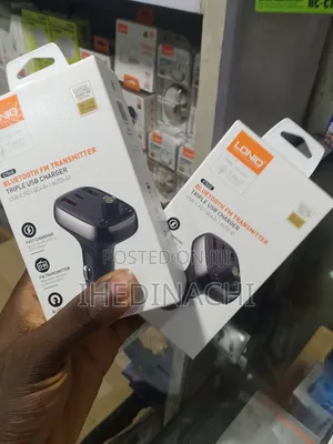 Bluetooth Fm Transmitter Triple Usb Charger