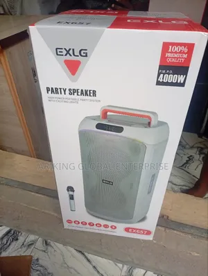 This Is an Exlg Ex657 Party Speaker.
