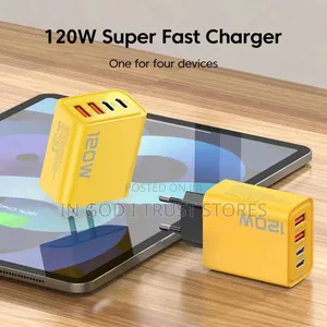120w Fast Charger Type C Quick Charge 3.0
