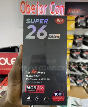 New Itel S26 Ultra 256 GB