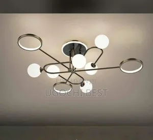 Black Modern Chandelier Lights