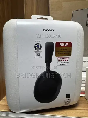 Sony Wh-1000xm6 Noise-Canceling Wireless Over-Ear Headphones (Black)