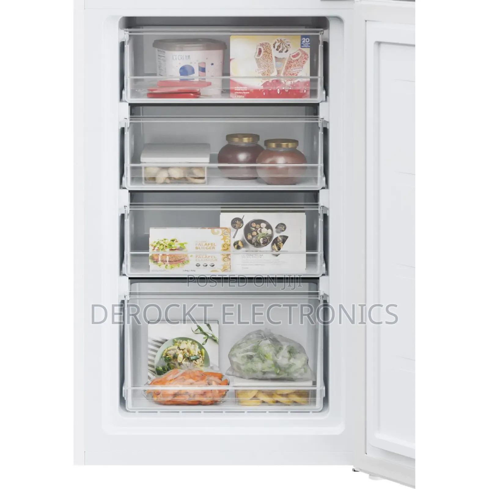 Candy Freestanding Fridge Freezer 252l