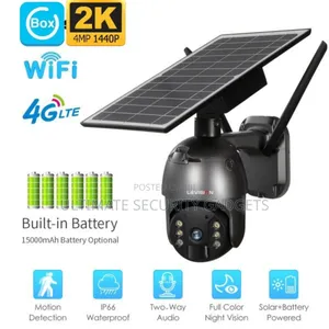 4g Sim Solar Powered PTZ Speed Dome Camera With Free MTN Sim Card
