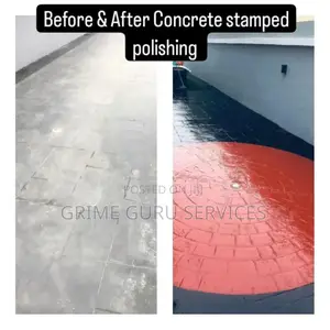 Concrete Stamp Floor Panting Polishing