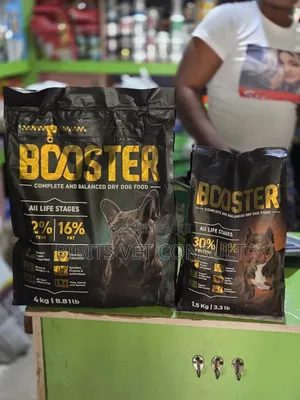 Booster Dog Crunchy Food for Small Breeds 1.5kg/4kg All Life Stages