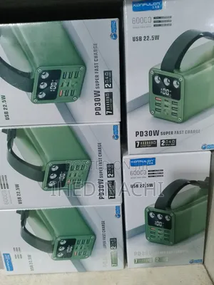 60,000mah Konfulon Power Bank PDW Super Fast Charger