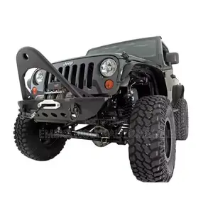 Premium Off-Road Iron Front Bumper for Jeep Wrangler Jk